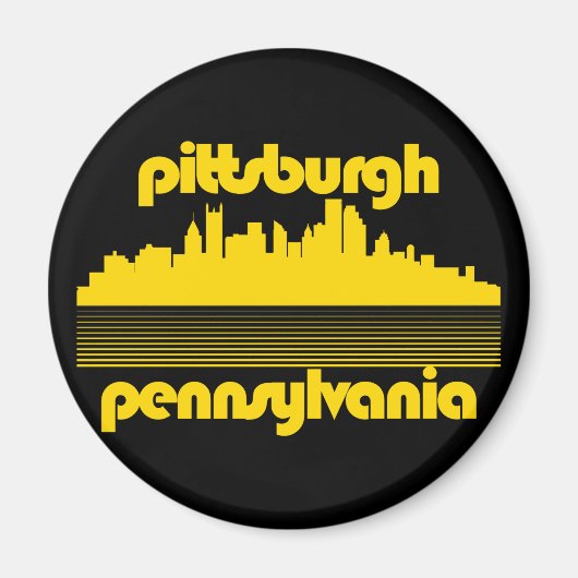 Pittsburgh Pennsylvania Magneet (Voorkant)