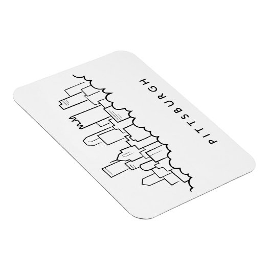 Pittsburgh Pennsylvania Magneet (Rechterzijde)