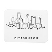 Pittsburgh Pennsylvania Magneet (Horizontaal)