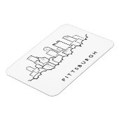 Pittsburgh Pennsylvania Magneet (Linkerzijde)