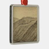 Pittsburgh, Pennsylvania Metalen Ornament (Rechts)