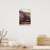 Pittsburgh Pennsylvania Monangahela Inline Plane Poster (Keuken)