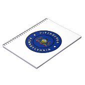 Pittsburgh Pennsylvania Notitieboek (Linkerzijde)