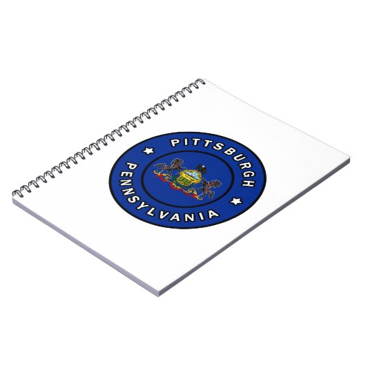 Pittsburgh Pennsylvania Notitieboek (Linkerzijde)