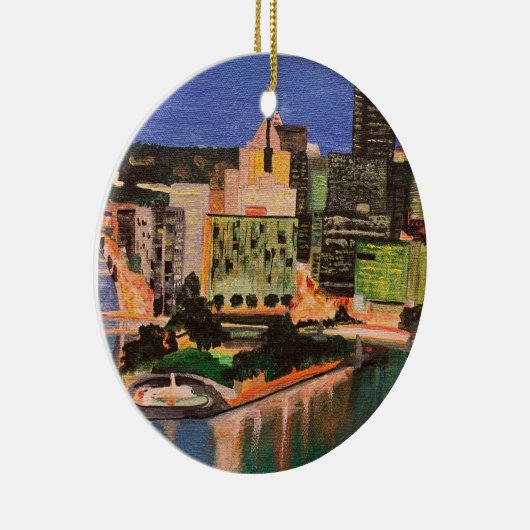 Pittsburgh Pennsylvania ornament (Rechts)