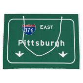 Pittsburgh Pennsylvania pa Interstate Highway : Groot Cadeauzakje (Voorkant)