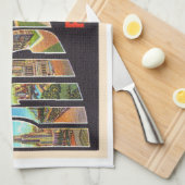 Pittsburgh Pennsylvania PA  Large Letter Postcard Theedoek (Quarter Fold)