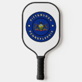 Pittsburgh Pennsylvania Pickleball Paddle (Achterkant)