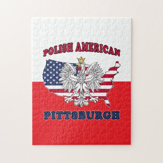 Pittsburgh Pennsylvania Polish Legpuzzel (Verticaal)