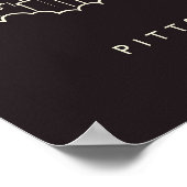 Pittsburgh Pennsylvania Poster (Hoek)