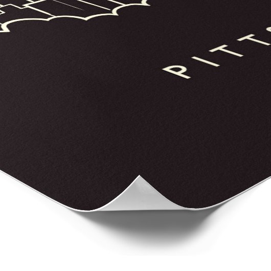 Pittsburgh Pennsylvania Poster (Hoek)