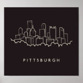 Pittsburgh Pennsylvania Poster (Voorkant)