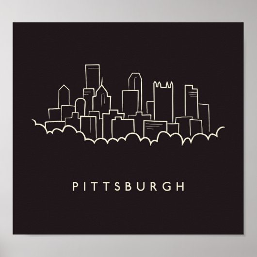 Pittsburgh Pennsylvania Poster (Voorkant)