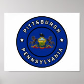 Pittsburgh Pennsylvania Poster (Voorkant)