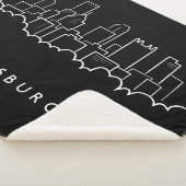 Pittsburgh Pennsylvania Sherpa Deken (3/4)