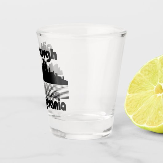 Pittsburgh Pennsylvania Shot Glas (Rechts)
