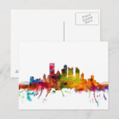 Pittsburgh Pennsylvania Skyline Briefkaart (Voorkant / Achterkant)