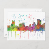 PITTSBURGH PENNSYLVANIA SKYLINE BRIEFKAART (Voorkant / Achterkant)