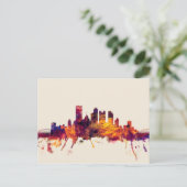 Pittsburgh Pennsylvania Skyline Briefkaart (Staand voorkant)
