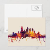 Pittsburgh Pennsylvania Skyline Briefkaart (Voorkant / Achterkant)