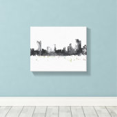 PITTSBURGH PENNSYLVANIA SKYLINE CANVAS AFDRUK (Insitu (Houten vloer))