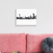PITTSBURGH PENNSYLVANIA SKYLINE CANVAS AFDRUK (Insitu (Woonkamer))