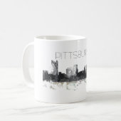 PITTSBURGH PENNSYLVANIA SKYLINE - Drink Mok (Voorkant links)