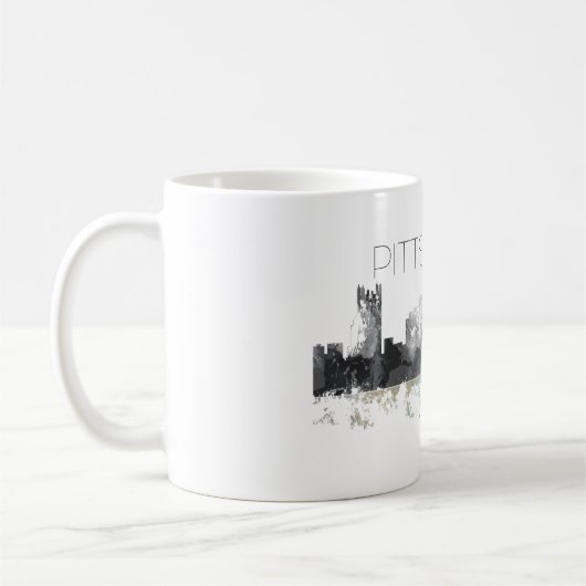 PITTSBURGH PENNSYLVANIA SKYLINE - Drink Mok (Links)