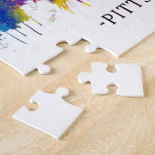 Pittsburgh Pennsylvania Skyline Legpuzzel (Zijkant)