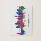 Pittsburgh Pennsylvania Skyline Legpuzzel (Verticaal)