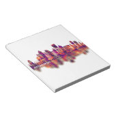 Pittsburgh Pennsylvania Skyline Notitieblok (Schuin)