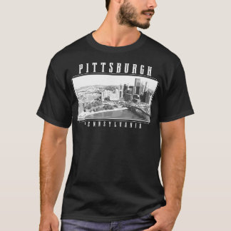 Pittsburgh Pennsylvania Skyline Pi T-shirt
