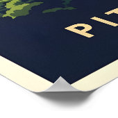 Pittsburgh, Pennsylvania Skyline Poster (Hoek)