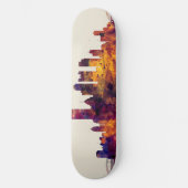 Pittsburgh Pennsylvania Skyline Skateboard (Voorkant)