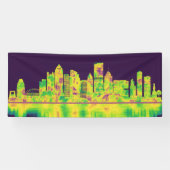 Pittsburgh Pennsylvania Skyline Spandoek (Horizontaal)