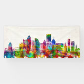 Pittsburgh Pennsylvania Skyline Spandoek (Horizontaal)