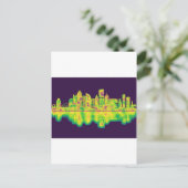Pittsburgh Pennsylvania Skyline Uitnodiging Briefkaart (Staand voorkant)
