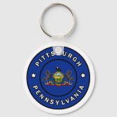 Pittsburgh Pennsylvania Sleutelhanger (Voorkant)