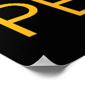 Pittsburgh Pennsylvania Steel City  kaart art Poster (Hoek)