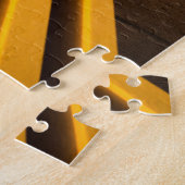 Pittsburgh Pennsylvania Steel City Skyline Bridge Legpuzzel (Zijkant)