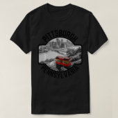 Pittsburgh Pennsylvania Steel City Skyline Photogr T-shirt (Design voorkant)