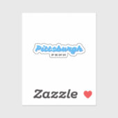 Pittsburgh Pennsylvania Sticker (Vel)