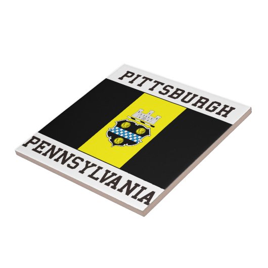 Pittsburgh Pennsylvania Tegeltje (Zijkant)