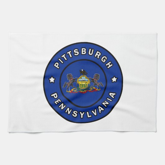 Pittsburgh Pennsylvania Theedoek (Horizontaal)