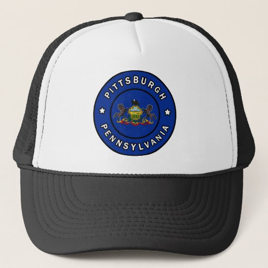 Pittsburgh Pennsylvania Trucker Pet (Voorkant)