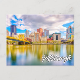 Pittsburgh, Pennsylvania, Verenigde Staten Briefkaart