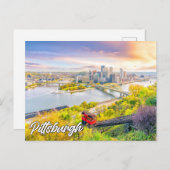 Pittsburgh, Pennsylvania, Verenigde Staten Briefkaart (Voorkant / Achterkant)