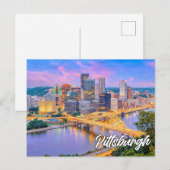 Pittsburgh, Pennsylvania, Verenigde Staten Briefkaart (Voorkant / Achterkant)
