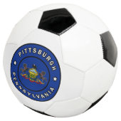 Pittsburgh Pennsylvania Voetbal (Drie kwart)
