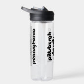 Pittsburgh Pennsylvania Waterfles (Rechts)